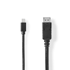 Nedis CCGB37404BK20 Mini-displayport - Displayport-kabel Mini-displayport Male - Displayport Mal