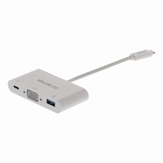 Nedis CCGB64760WT02 Usb-c ?-adapterkabel Type-c ? Male - A Female / Type-c Female / Vga Female 0