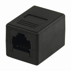 Nedis CCGB89000BK Cat5-netwerkadapter Rj45 (8p8c) Female - Rj45 (8p8c) Female Zwart