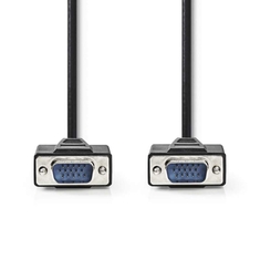 Nedis CCGP59000BK100 Vga-kabel Vga Male - Vga Male 10 M Zwart