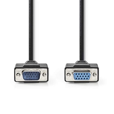 Nedis CCGP59100BK100 Vga-kabel Vga Male - Vga Female 10 M Zwart