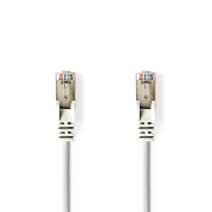 Nedis CCGP85111GY100 Cat5e F/utp-netwerkkabel Rj45 Male - Rj45 Male 10 M Grijs