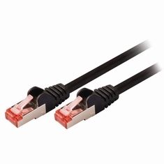 Nedis CCGP85221BK150 Cat6 S/ftp-netwerkkabel Rj45 Male - Rj45 Male 15 M Zwart