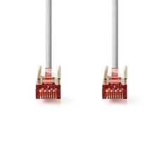 Nedis CCGP85221GY100 Cat6 S/ftp-netwerkkabel Rj45 Male - Rj45 Male 10 M Grijs