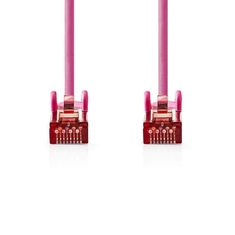 Nedis CCGP85221PK150 Cat6 S/ftp-netwerkkabel Rj45 Male - Rj45 Male 15 M Roze