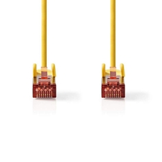 Nedis CCGP85221YE100 Cat6 S/ftp-netwerkkabel Rj45 Male - Rj45 Male 10 M Geel