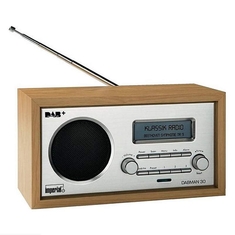 Imperial DABMAN 30 DAB+ Radio Hout/Zilver