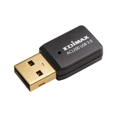 Edimax EW-7822UTC Draadloze Usb-adapter Ac1200 Wi-fi Zwart