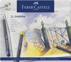 Faber Castell FC-114724 Kleurpotlood Faber-Castell Goldfaber Etui 
