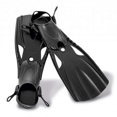 Intex 55634 Aquaflow Sport Super Sport Zwemvliezen 38-40 Zwart