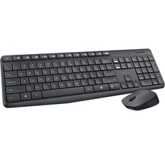 Logitech LGT-MK235 Draadloze Muis En Keyboard Combiverpakking Standaard Usb Us International Zwa