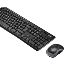 Logitech LGT-MK270-BE Draadloze Muis En Keyboard Combiverpakking Standaard Usb Belgisch Zwart