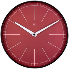 NeXtime NX-7323 Wandklok NXt Axel  25 Cm Rood