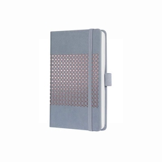 Sigel SI-JN208 Notitieboek Jolie Impress A6 Hardcover Gelinieerd 'Glacier Grey'