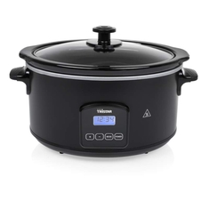 Tristar VS3920 Digitale Slowcooker 4.5L 210W Zwart/RVS