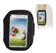 Sport Armband Zwart voor Samsung Galaxy S4