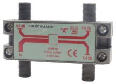 Hirschmann 695004596 Catv Splitter 5,6 Db / 5-1000 Mhz - 3 Uitgangen
