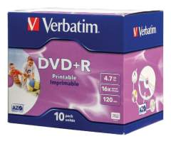 Verbatim DVDVER00045B Dvd 4.7 Gb 10 St