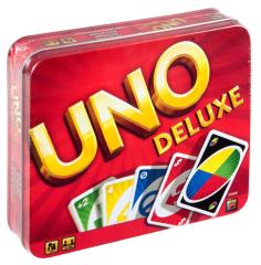 Uno Deluxe Spel in Opbergblik