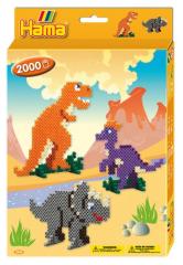 Hama 3434 Dino World Strijkkralen 2000 stuks