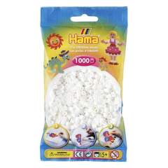 Hama Strijkkralen Wit 1000 Stuks