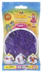 Hama Strijkkralen 1000 Stuks Paars Doorzichtig