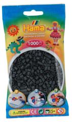 Hama Strijkkralen Donkergrijs 1000