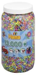 Hama Strijkkralen Ton Met 13000 Stuks Pastel