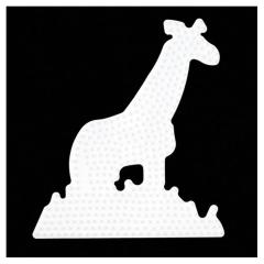 Hama Strijkkralen Grondplaat Giraffe Wit