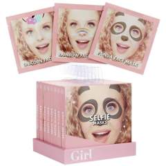 Who's That Girl Selfie Mask Assorti
