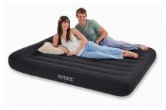 Intex 66781 Classic Tweepersoons Luchtbed met Ingebouwde Pomp
