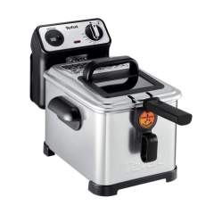 Tefal FR5111 Pro Inox and Design Friteuse 2400W 3L Zwart/RVS