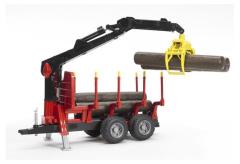 Bruder 2252 Aanhanger Met Laadkraan