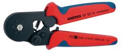 Knipex Kp-975314 sb Zelfinstellende Krimptang voor Adereindhulzen