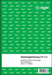 Sigel SI-GB510 Gastregistratieboek 100 Vel A5 FSC