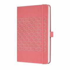 Sigel SI-JN203 Notitieboek Jolie Impress A5 Hardcover Gelinieerd 'Salmon Pink'
