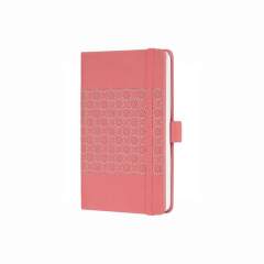 Sigel SI-JN202 Notitieboek Jolie Impress A6 Hardcover Gelinieerd 'Salmon Pink'