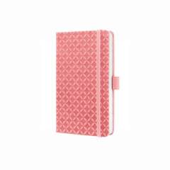 Sigel SI-JN116 Notitieboek Jolie Flair A6 Hardcover Gelinieerd Rose