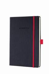 Sigel SI-CO662 Notitieboek Conceptum RED Edition Hardcover A5 Zwart Geruit