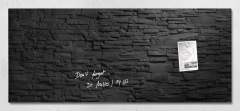 Sigel SI-GL249 Glasmagneetbord Artverum 1300x550x15mm Leisteen