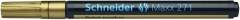 Schneider Lakmarker Maxx 271 1-2mm Goud Doos 10 Stuks