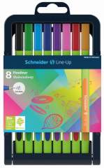 Schneider S-191098 Fineliner Line-Up 0.4mm Asoorti 8 Stuks