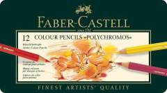 Faber Castell FC-110012 Kleurpotlood Polychromos 3.8mm Kerndikte Etui 