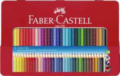 Faber Castell FC-112435 Kleurpotlood Faber-Castell GRIP Metalen Etui A 36 Stuks