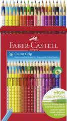 Faber Castell FC-112442 Kleurpotlood FC Grip 36 Stuks 2 Rijen Van 18 Stuks Kartonetui