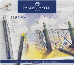 Faber Castell FC-114724 Kleurpotlood Faber-Castell Goldfaber Etui 