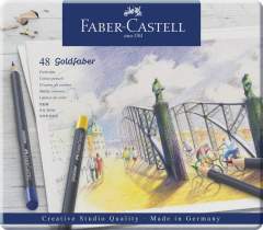 Faber Castell FC-114748 Kleurpotlood Faber-Castell Goldfaber Etui 