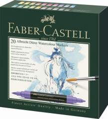 Faber Castell FC-160320 Aquarel Marker Albrecht D&uuml;rer Doos met 20 Stuks