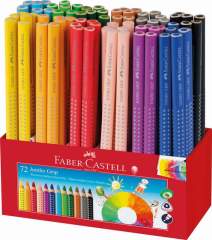 Faber Castell FC-201683 72 FC Jumbo Grip Class Pack Kleurpotloden 6 X 12 Kleuren &Oslash; 5.3mm