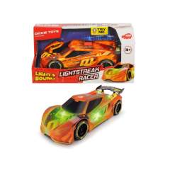 Dickie Toys Racing Lightstreak Racer met Licht en Geluid